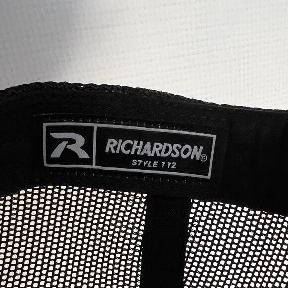 Dixxon Flannel Sturgis Trucker Snapback Hat in Black Richardson Style 712 - Picture 6 of 9